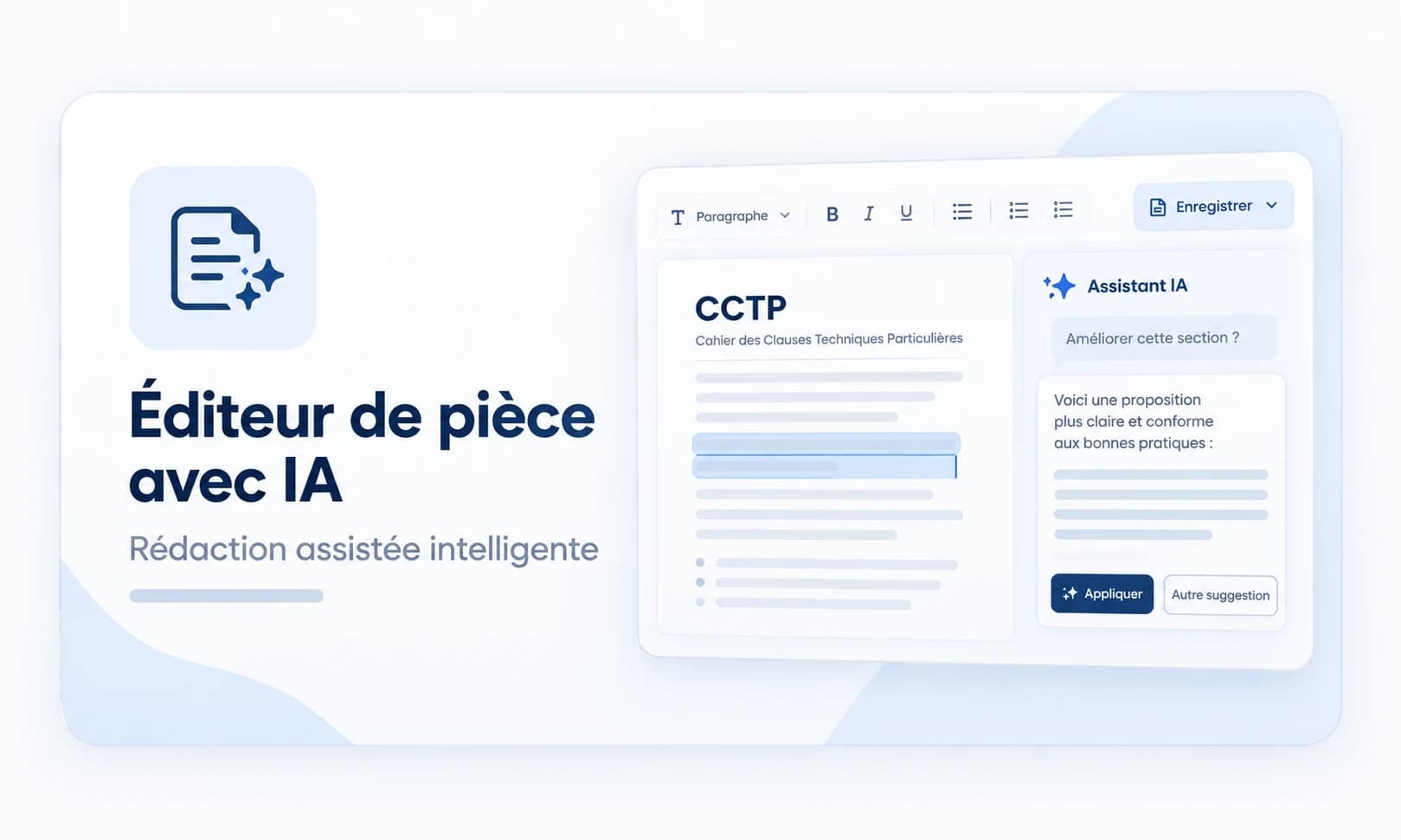 Génération de documents avec l'IA dans AGIBAT